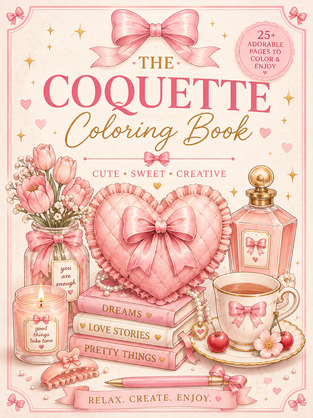The Coquette Coloring Book