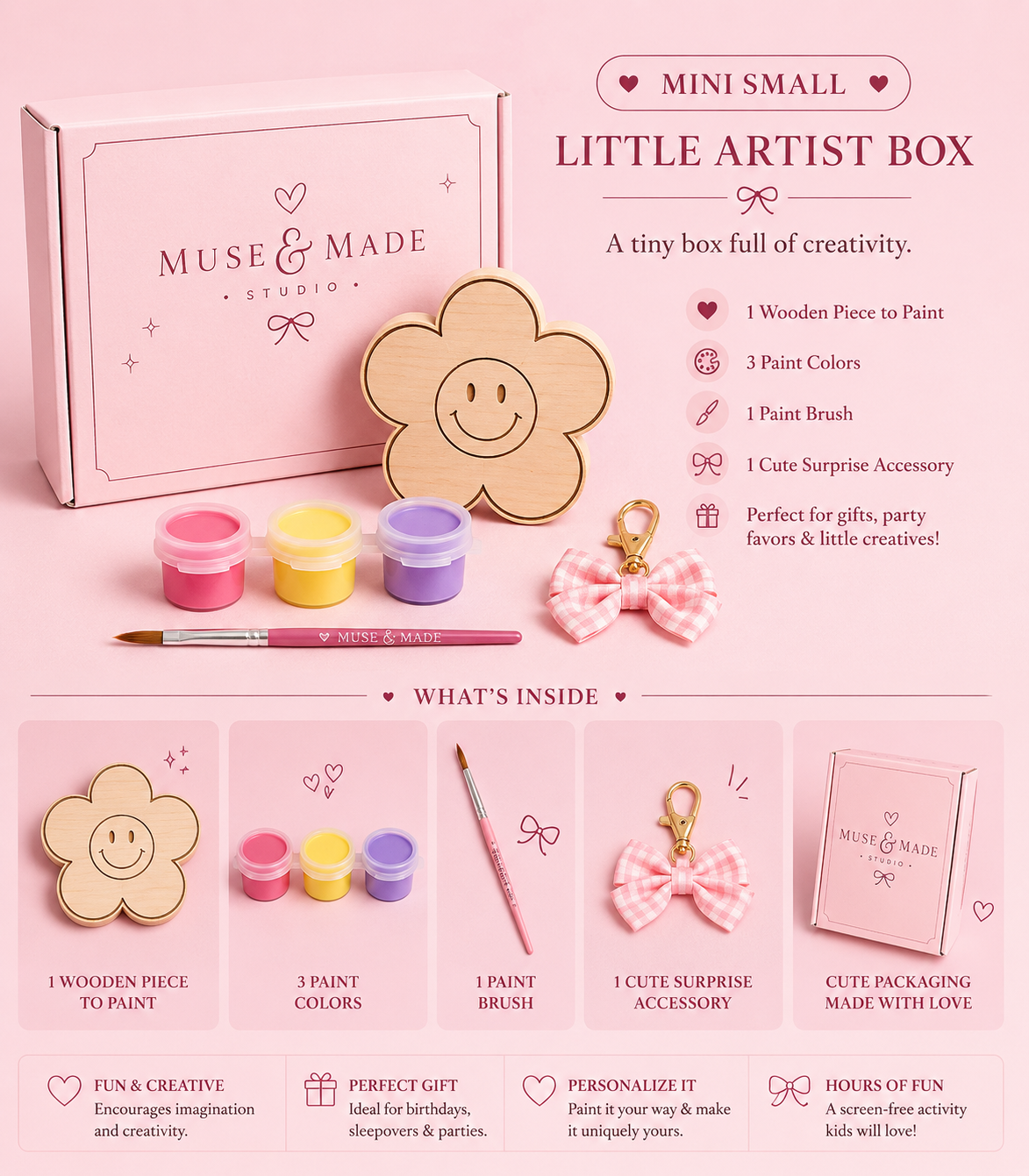 🎀 Muse & Made Creative Paint Boxes